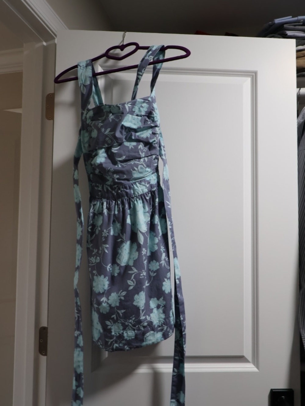 Free People Meet Me In Maui Mini Dress In Ocean Combo (S) - Picture 4 of 8